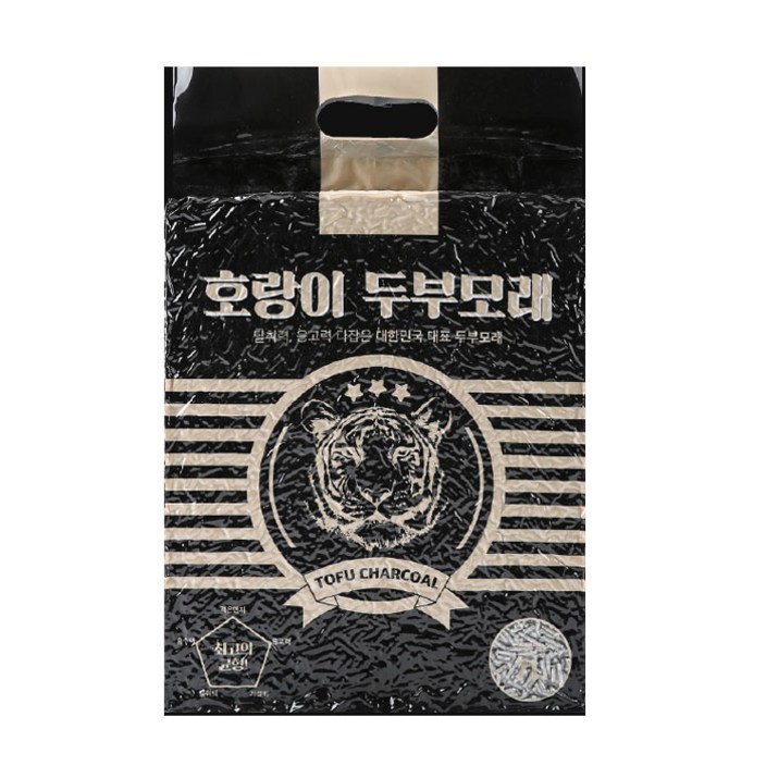 호랑이 두부모래 고양이모래