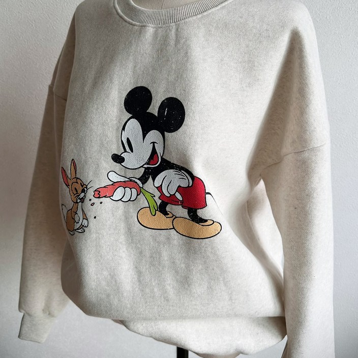 당근미키 맨투맨 디즈니정품 겨울 양기모