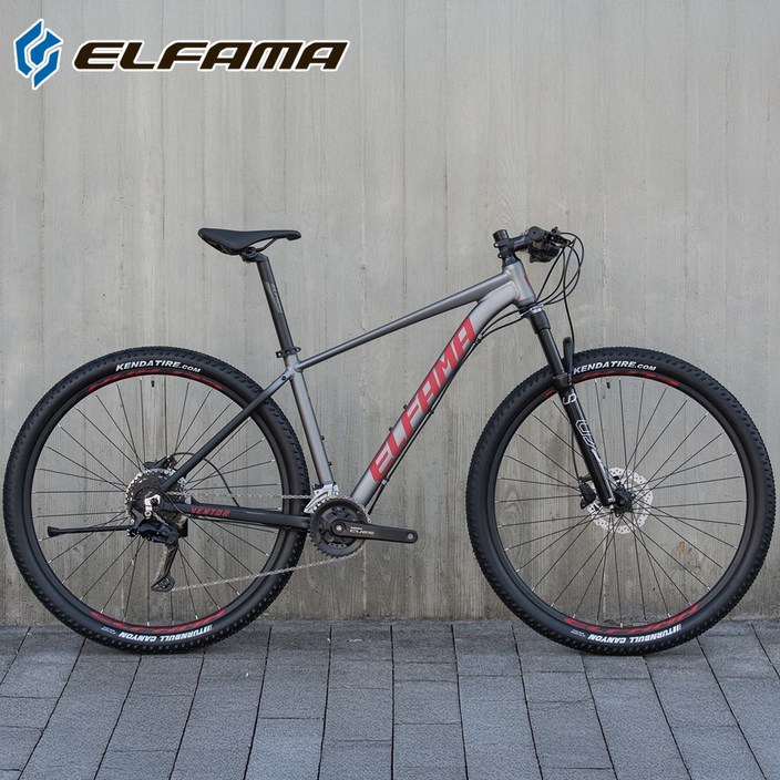 엘파마 벤토르 V4  입문용 MTB 자전거, 1개, 1083cm, 스모크그레이  M 29인치