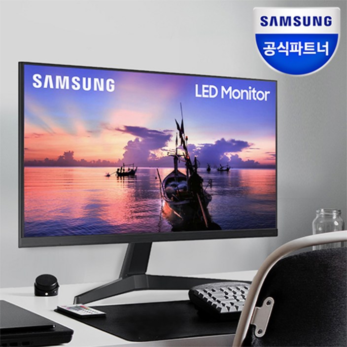 삼성전자 60.4cm LED 슬림베젤 모니터