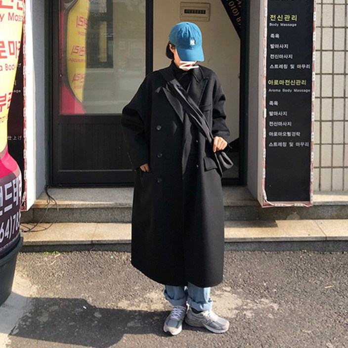J1238 데초르 빅사이즈 겨울 롱코트 44110