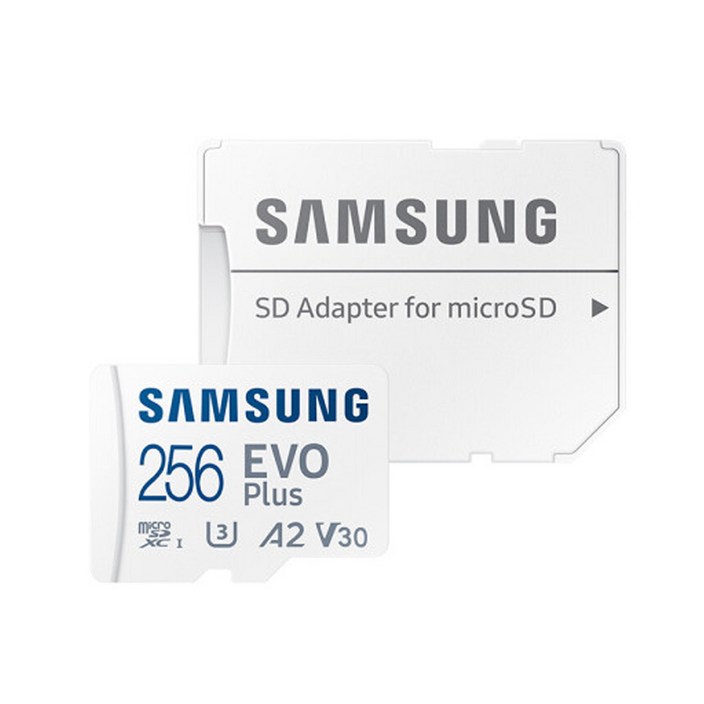 삼성전자 마이크로SD카드 EVO PLUS MBMC256 KR  SD카드 케이스