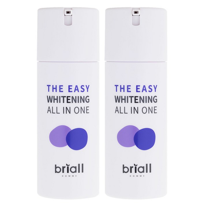 더 이지 화이트닝 남자 스킨 로션 올인원 세트, 120ml, 2개