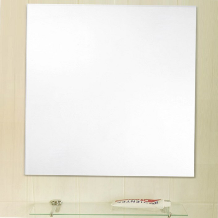 미소아이 욕실겸용 벽거울 500 x 500 mm, 투명 20221124