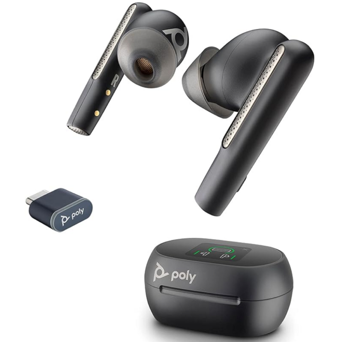 POLY 플랜트로닉스 블루투스 이어폰, VOYAGER FREE 60  UC, 단일색상