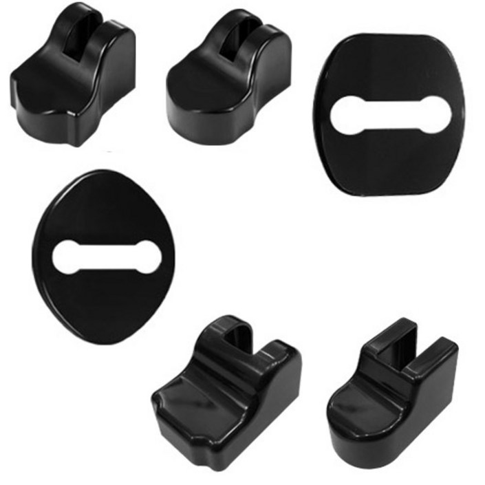 다이아코트 도어스트라이커 + 도어체커 커버 세트, 블랙, 현대 그랜져 IG 2017~