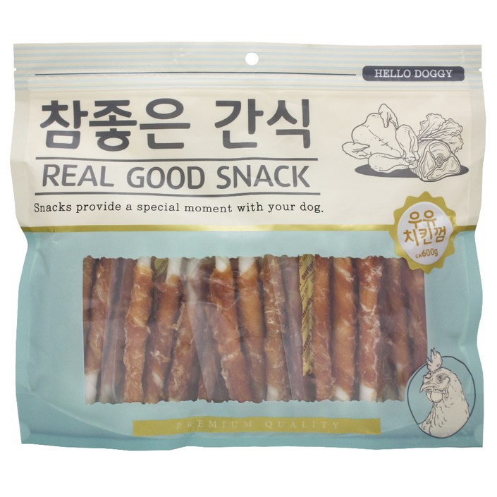 참좋은간식 헬로도기 강아지 간식 600g