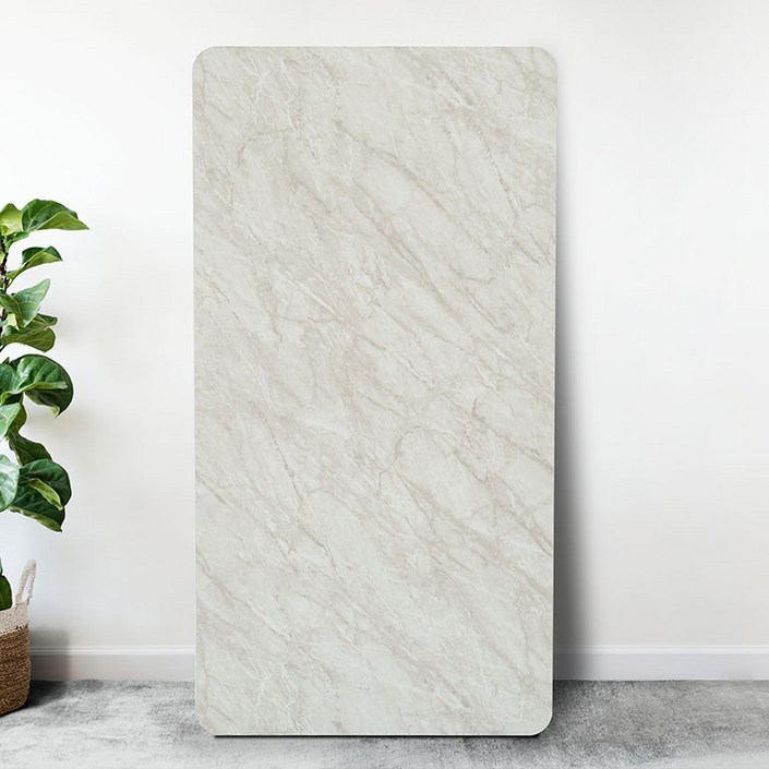 BHOME LPM 1200×600 마블 라운드테이블, 마블