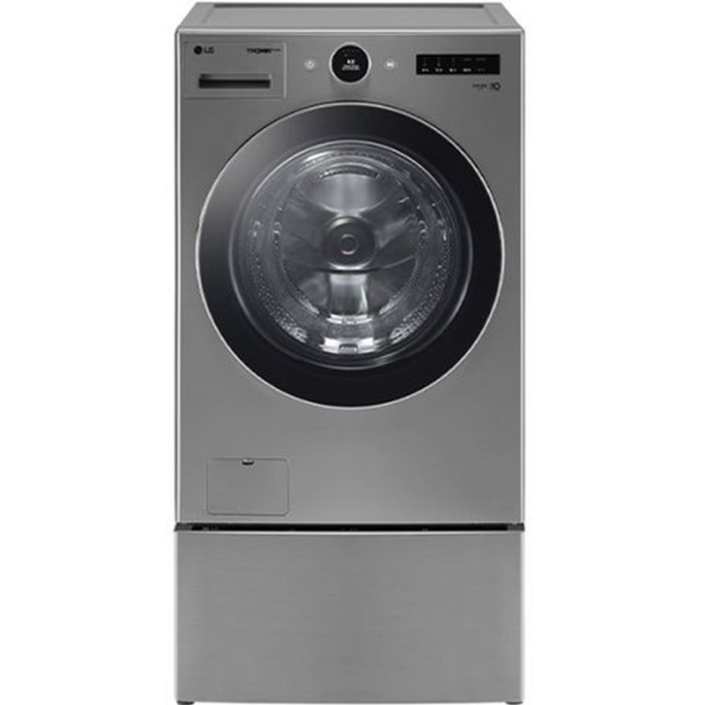 LG전자 오브제컬렉션 트롬 트윈워시 드럼세탁기 23kg + 미니워시 4kg 방문설치, 모던 스테인리스, 세탁기(FX23VNAX), 미니워시(FX4VC) 20221112
