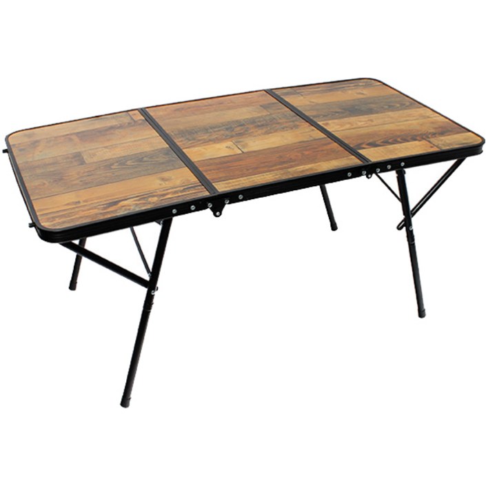 캠프빌리지 안정적인 3폴딩 캠핑 테이블