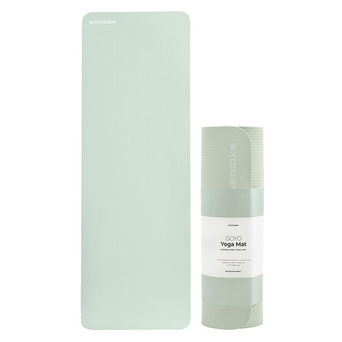 엑사이더 고요 NBR 요가매트, 피스타치오민트, 1개