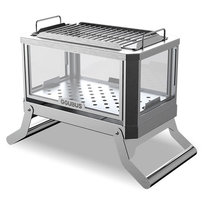 꾸버스 풀스텐 듀얼화로대 서라운드 뷰, 1세트