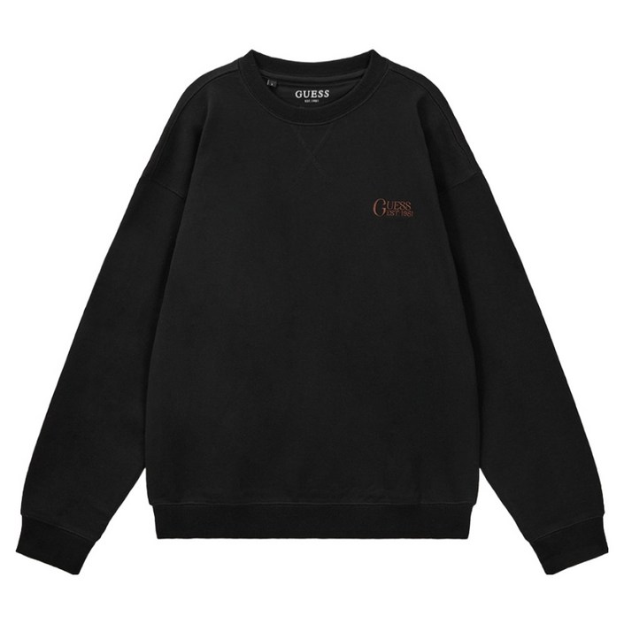 게스 스티치 포인트 미니로고 맨투맨 MO3K5495