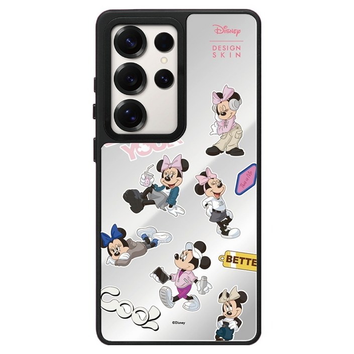 디자인스킨 디즈니 리얼라이프 미러 맥세이프 휴대폰 케이스