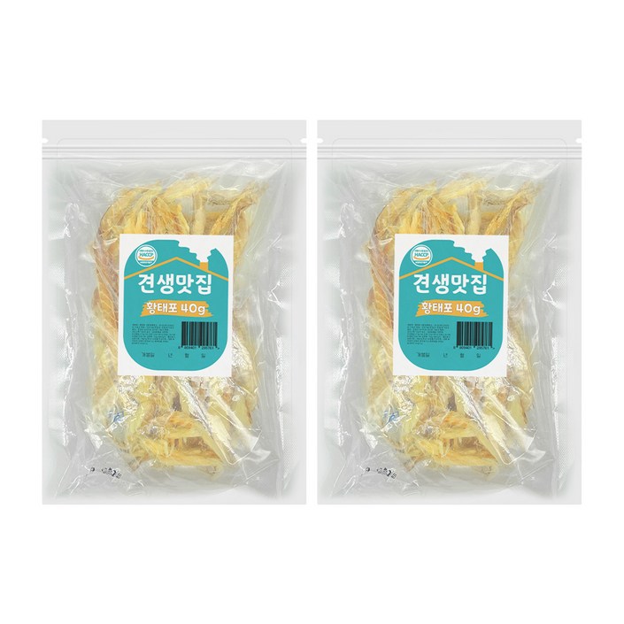 견생맛집 오븐에 구운 황태포 강아지 간식 40g