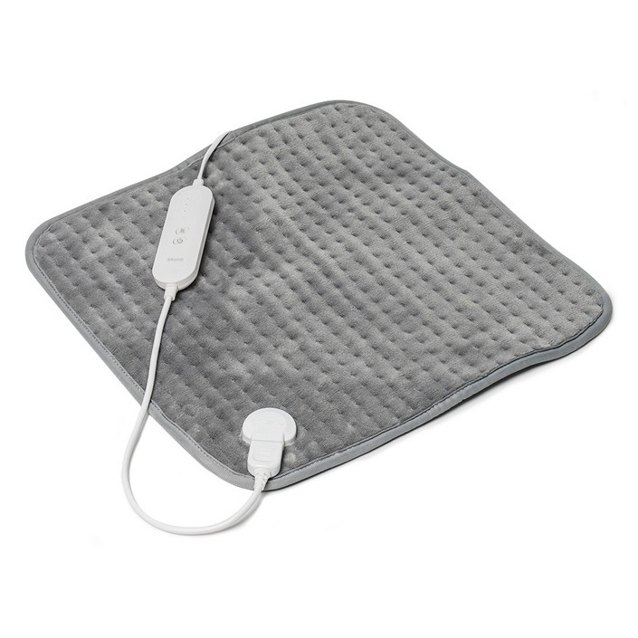 BRUNO 극세사 온열방석 BHP2213, GRAY, 45 x 45 cm