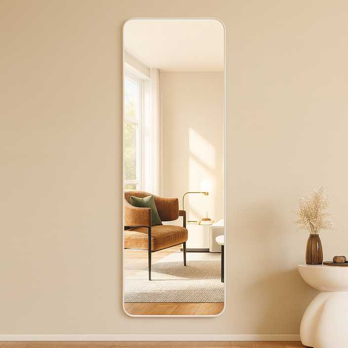 로렘 부착형 아크릴 전신거울 400x1200x2mm