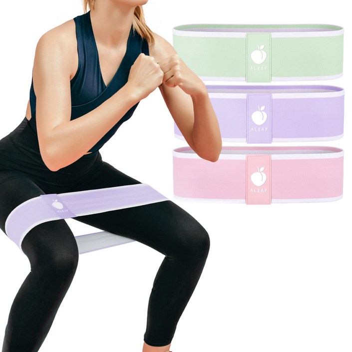 아리프 애플힙 스쿼트 밴드 3종 세트