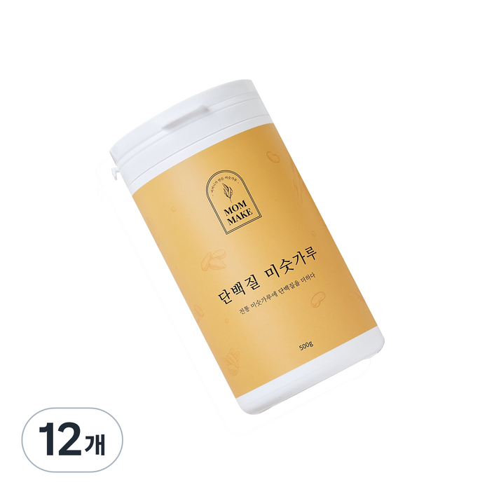 맘메이크 단백질 미숫가루, 500g, 12개