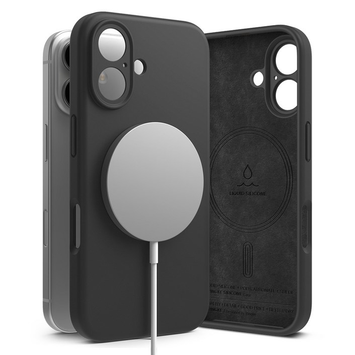 링케 실리콘 맥세이프 마그네틱 휴대폰 케이스