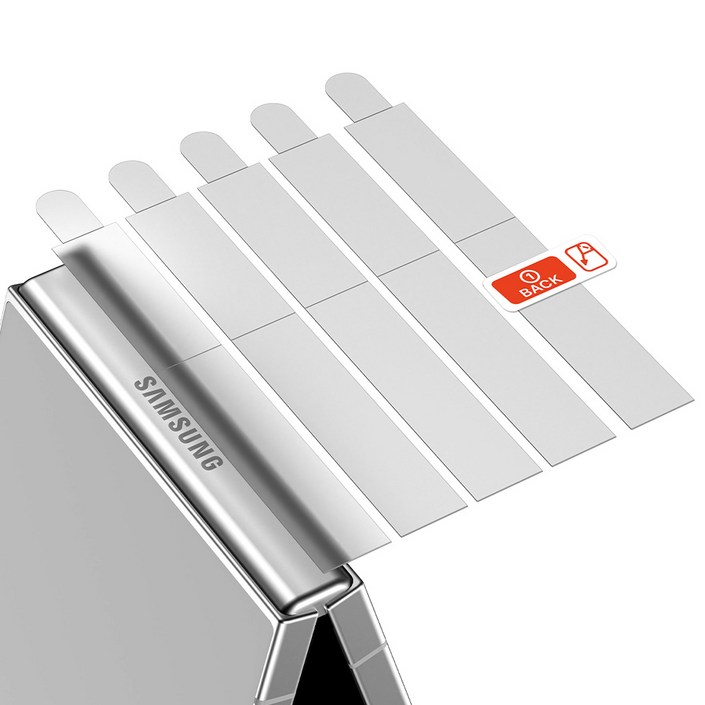 구스페리 무광 힌지 휴대폰 보호필름 5p 세트