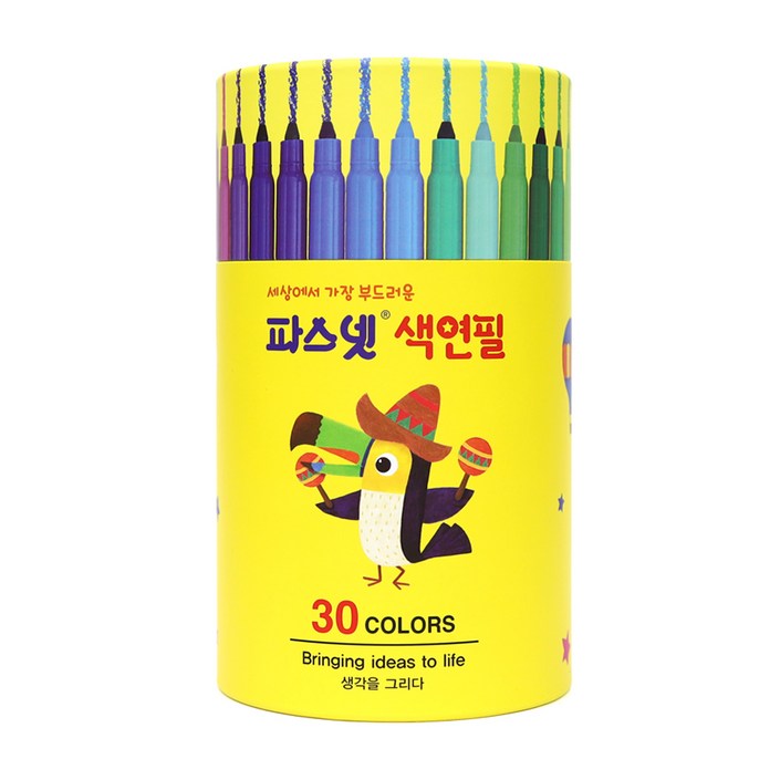 아모스 파스넷 색연필 kids, 30색, 1개 아모스 파스넷 색연필 kids, 30색, 1개