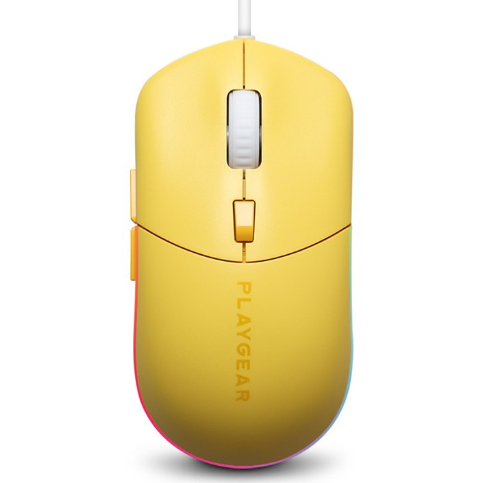 플레이기어 무소음 유선 마우스