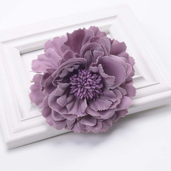 커튼묶기 장미 꽃 커텐집게 12.5cm