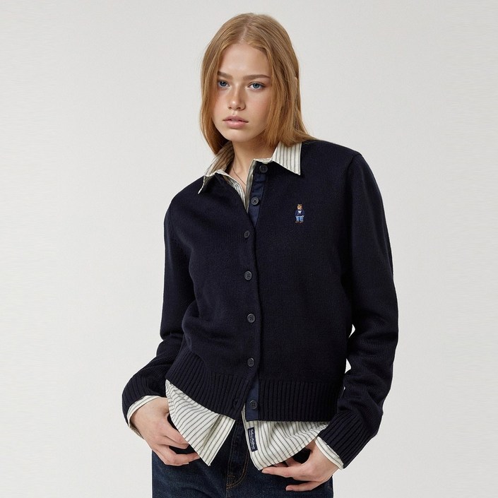 [후아유] 스티브 라운드넥 가디건 / WHCKF4912F