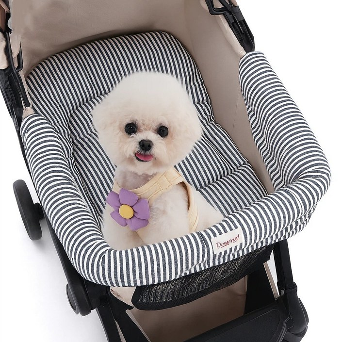 헤마 리빙 강아지 유모차 쿠션 매트 애견 카트 방석 패드