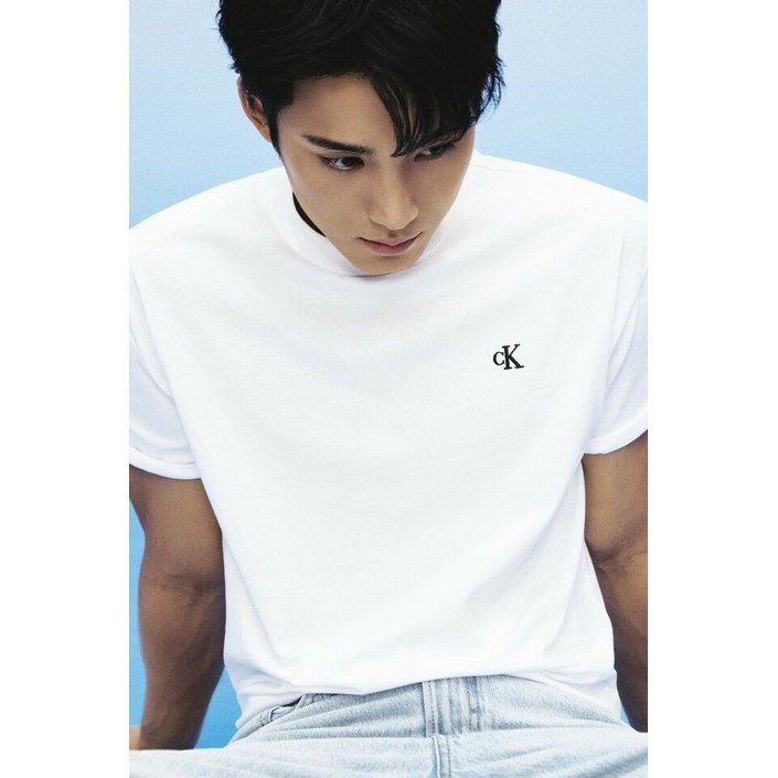 캘빈클라인 진 남여공용 릴렉스핏 아카이브 로고 반팔 티셔츠 40HM229UB1YAA UKA313 XWA970