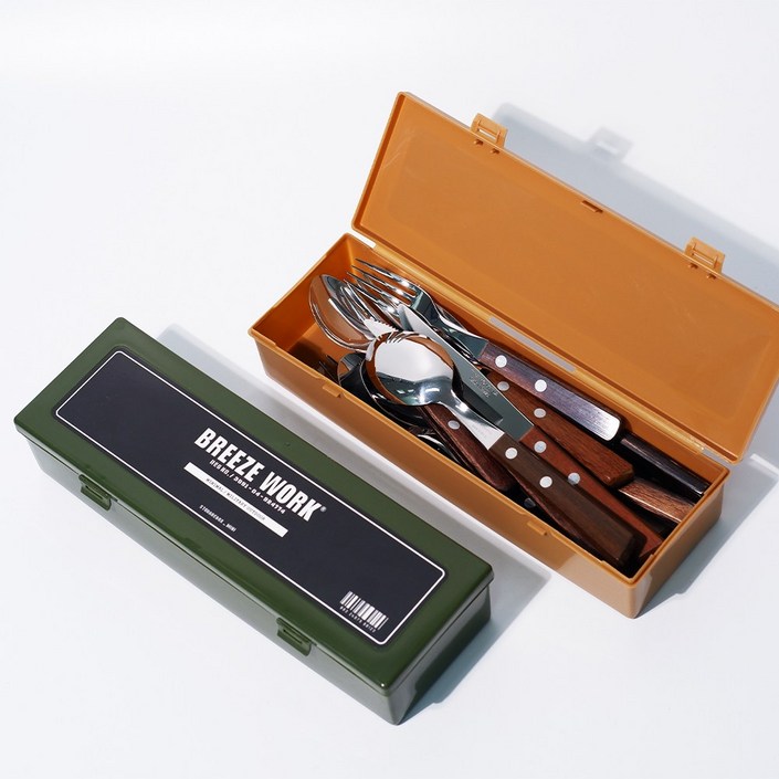 11 브리즈워크 캠핑 수저통 세트 휴대용