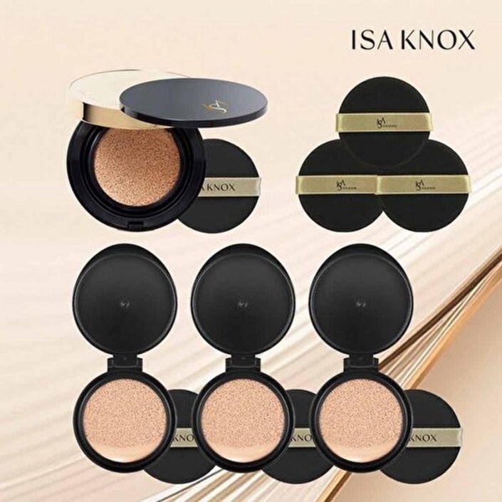 이자녹스 시즌2이자녹스 듀얼커버 쿠션본품1리필3퍼프3