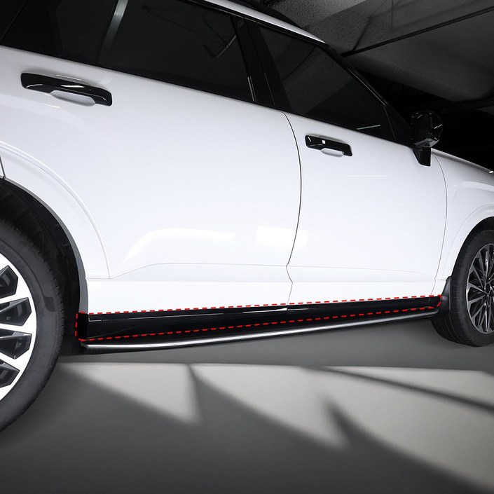 유투카 호환 디올뉴 팰리세이드 LX3 크롬 죽이기 튜닝 블랙 몰딩 도어가니쉬 커버, 기타