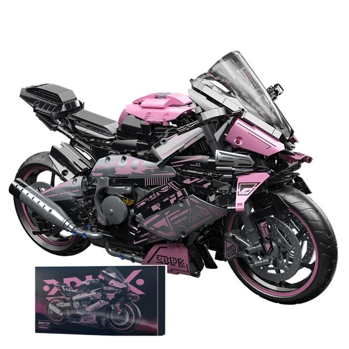 M1000RR 오토바이 1:5  블록세트 블록 호환블럭 프라모델  성인 조립놀이