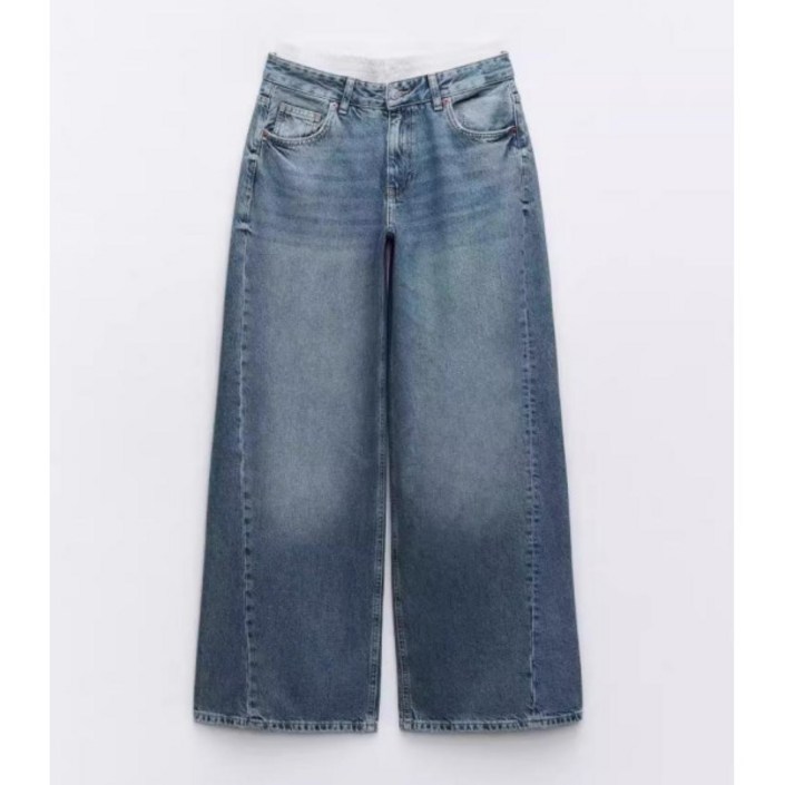 zara 자라 여자데님팬츠 와이드청바지 29H1116