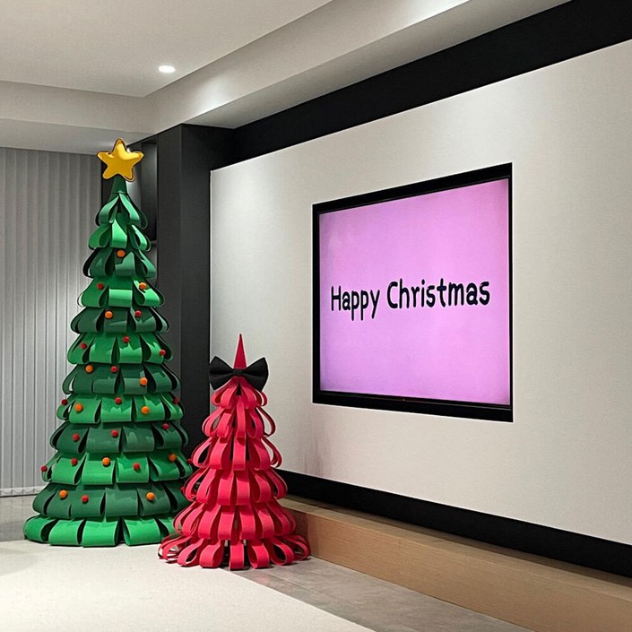 업다운캐슬트리 원터치 크리스마스트리 접이식 인테리어