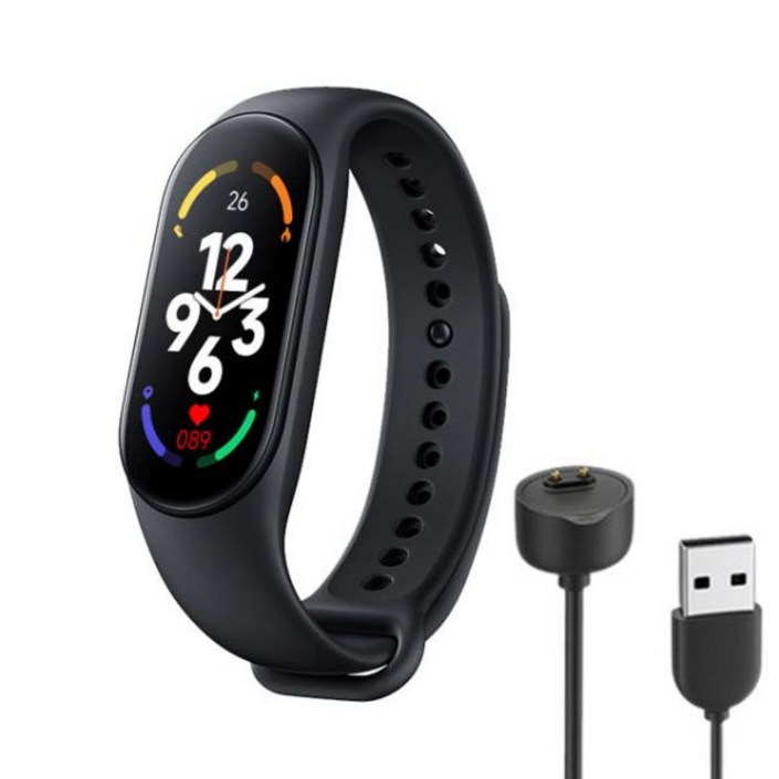 스마트 워치 손목 밴드 M7 피트니스 Bracelet 대 한 Mi Band 7 Heart Rate 추적기 스포츠