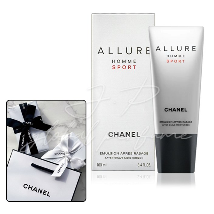 샤넬 알뤼르 옴므 스포츠 애프터 쉐이브 모이스처라이저 (로션타입) 100ml 백화점 선물포장+쇼핑백