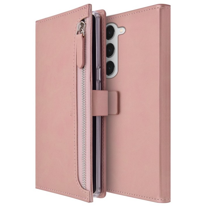 모란카노 갤럭시 S23 FE 지갑형 다이어리 가죽 케이스