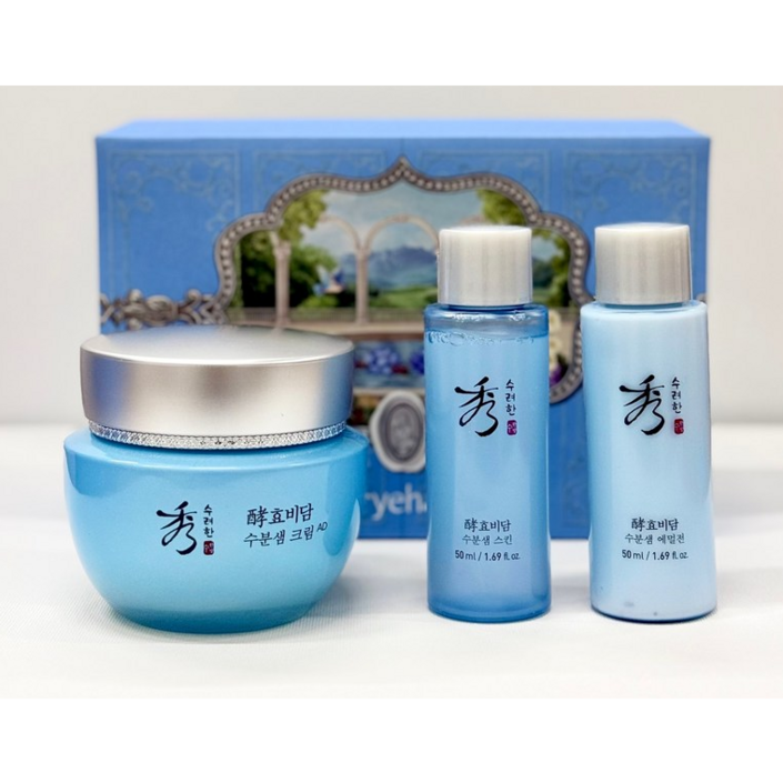 수려한 효비담 수분샘 크림 150ml 특별기획세트