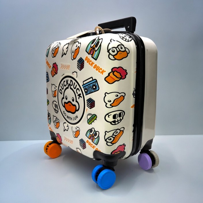 어린이 덕덕 18인치 기내용 캐리어 여행가방