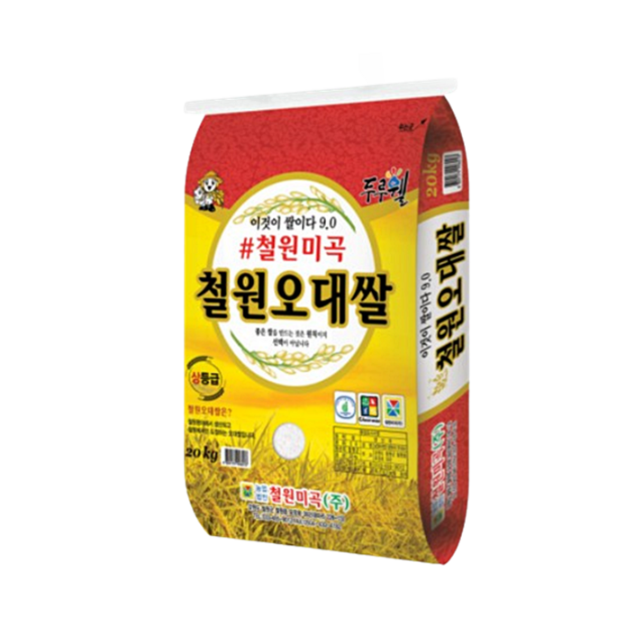 2024년 철원오대쌀 10kg 백미 상등급 24년, 1개