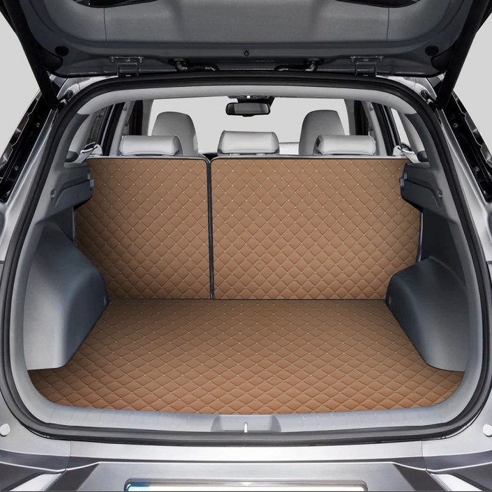 지엠지모터스 프리미엄 퀼팅 차박 트렁크매트  뒷열커버 세트