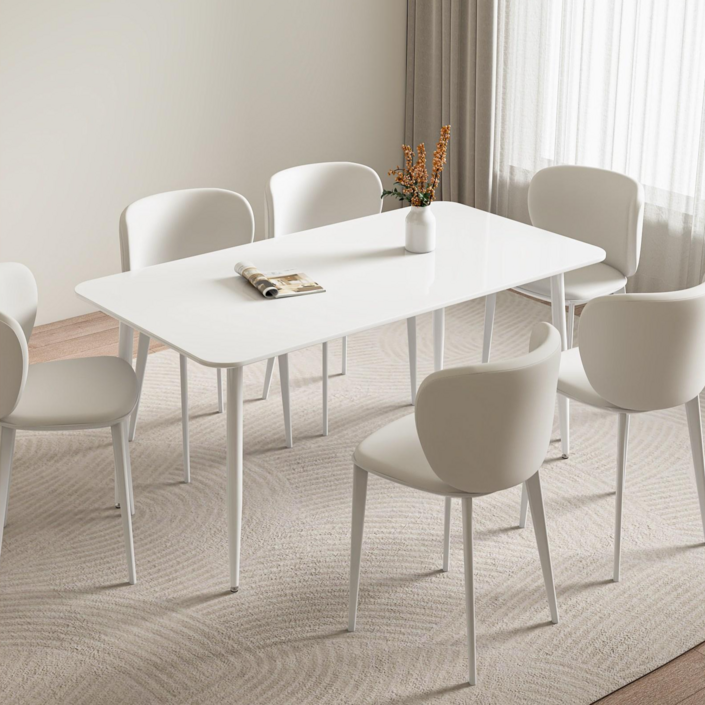 하이피러브 동근사각형 식탁 테이블