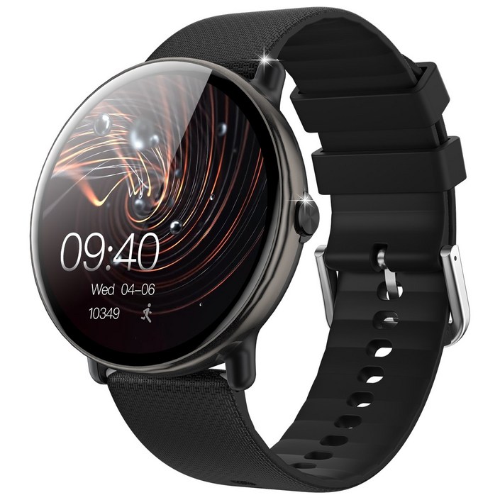 통화 스마트워치 Y6 OLED 고화질 AOD기능, 블랙