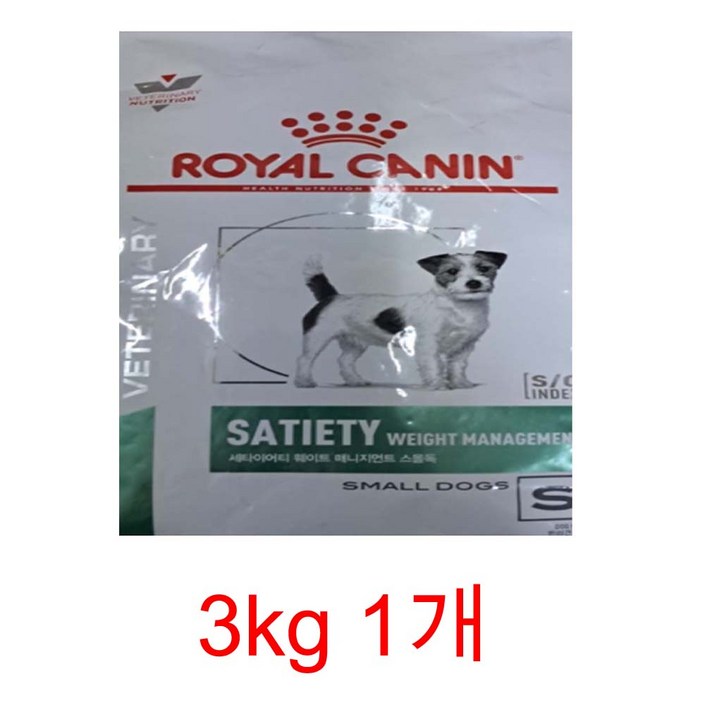 로얄캐닌 세타이어티 웨이트 매니지먼트 스몰독 3kg 체중감량 영양식