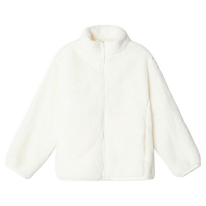 스파오키즈 아동용 초중생 베이직 퍼 플리스 후리스 집업