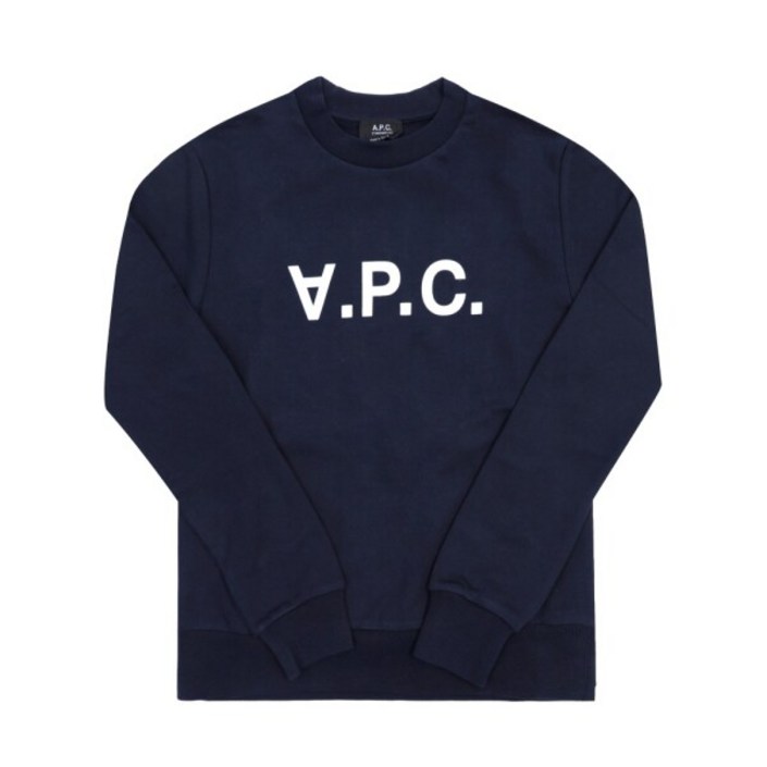 아페쎄 라프리마 COHBN M27907 TIQ DARK NAVYECRU 공용 맨투맨