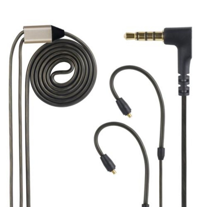 N5005케이블 호환 OKCSC 마이크 포함 교체 젠하이저 IE300 IE600 IE900 akg N5005 업그레이드 이어폰 C타입 플러그용